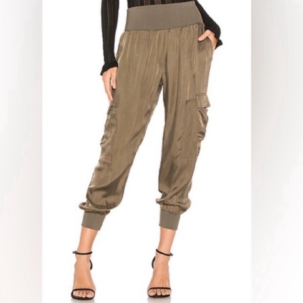 cinq a sept Olive Green Giles pants